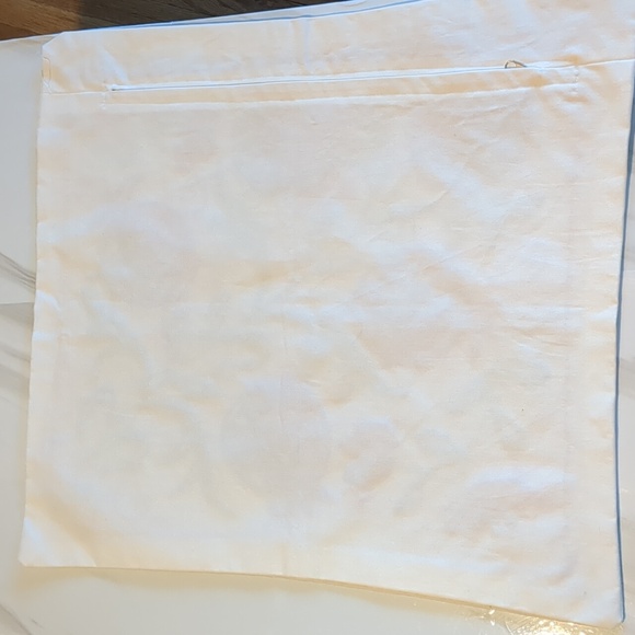 Turkish Embroidered Suzani Design Pillow Cover Case Approx 18" SQ  New - Picture 7 of 7